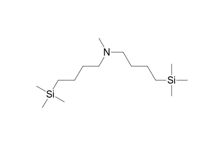 Methyl-bis(4-trimethylsilylbutyl)amine