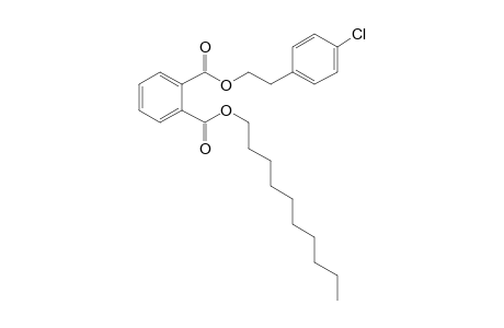 Phthalic acid, 2-(4-chlorophenyl)ethyl decyl ester