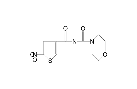 N-(5-nitro-3-thenoyl)-4-morpholinecarboxamide