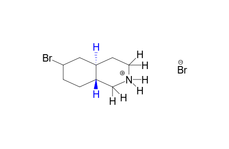 6-bromo-trans-decahydroisoquinoline, hydrobromide