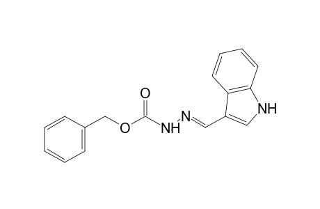 3-(indol-3-ylmethylene)carbazic acid, benzyl ester