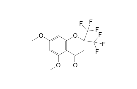 5,7-Dimethoxy-2,2-bis(trifluoromethyl)chroman-4-one