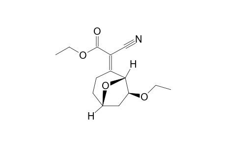 (E)-(1R,5S,7S)-ETHYL-7-ETHOXY-8-OXABICYCLO-[3.2.1]-OCTAN-2-YLIDENE-CYANO-ACETATE