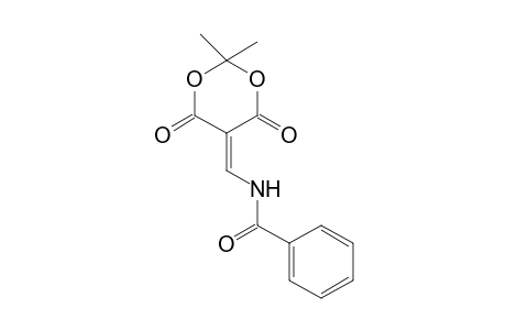 N-[(2,2-dimethyl-4,6-dioxo-1,3-dioxan-5-ylidene)methyl]benzamide