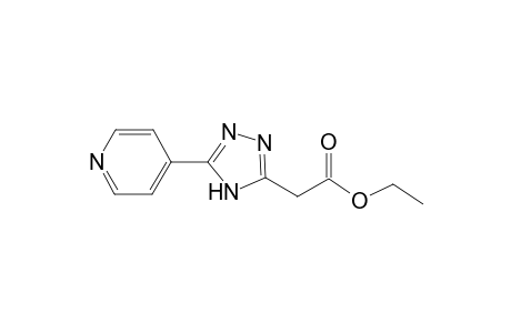 4H-1,2,4-Triazole-3-acetic acid, 5-(4-pyridinyl)-, ethyl ester