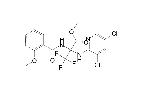 alanine, N-(3,5-dichloro-2-pyridinyl)-3,3,3-trifluoro-2-[(2-methoxybenzoyl)amino]-, methyl ester