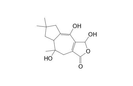 3,4,8-Trihydroxy-6,6,8-trimethyl-5,6,7,7a,8,9-hexahydroazuleno[5,6-c]furan-1(3H)-one