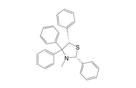 (cis)-3-Methyl-2,4,4,5-tetraphenyl-1,3-thiazolidine