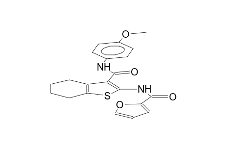 2-(2-furylcarbonylamido)-3-(4-methoxyphenylcarbamoyl)-4,5-tetramethylenothiophene