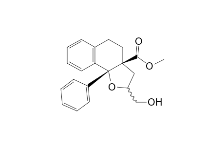 (3aS,9bR)-2-(hydroxymethyl)-9b-phenyl-2,3,4,5-tetrahydrobenzo[g]benzofuran-3a-carboxylic acid methyl ester