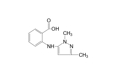 N-(1,3-dimethylpyrazol-5-yl)anthranilic acid