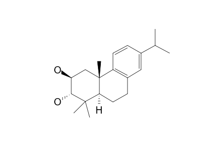 2.beta.,3.alpha.-Dihydroxy-19-nor-abieta-8,11,13-triene