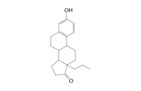 Gona-1,3,5(10)-trien-17-one, 3-hydroxy-13-propyl-