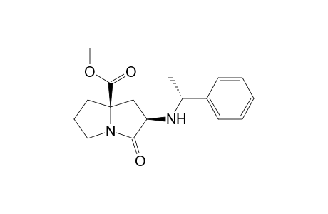 (2R,8R)-3-keto-2-[[(1R)-1-phenylethyl]amino]pyrrolizidine-8-carboxylic acid methyl ester