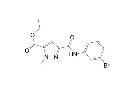 ethyl 3-[(3-bromoanilino)carbonyl]-1-methyl-1H-pyrazole-5-carboxylate