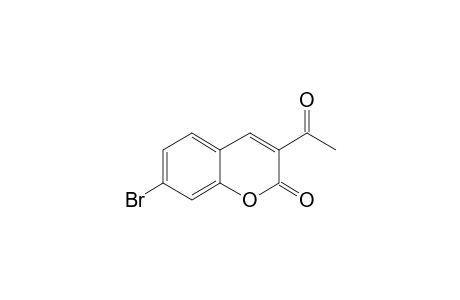 2H-1-Benzopyran-2-one, 3-acetyl-7-bromo-