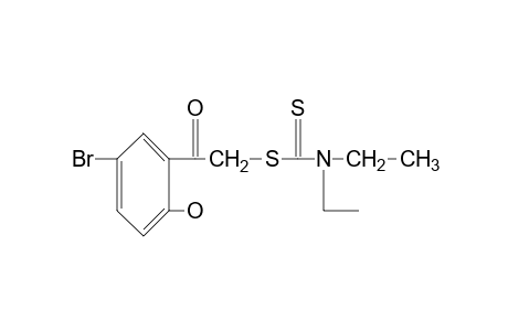 5'-bromo-2'-hydroxy-2-mercaptoacetophenone, 2-(diethyldithiocarbamate)