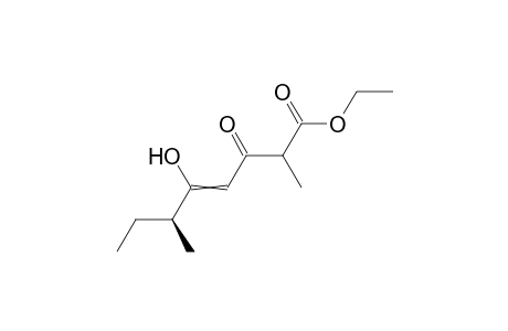 ethyl (6S)-5-hydroxy-2,6-dimethyl-3-oxo-oct-4-enoate