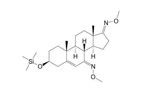 3.BETA.-[(TRIMETHYLSILYL)OXY]-ANDROST-5-ENE-7,17-DIONE(7,17-DI-O-METHYLOXIME)