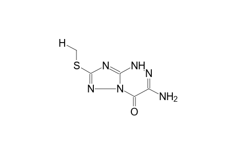 3-amino-7-(methylsulfanyl)[1,2,4]triazolo[5,1-c][1,2,4]triazin-4(1H)-one