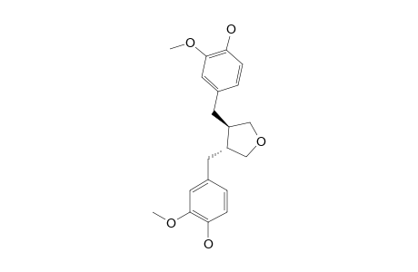 (-)-trans-3,4-divanillyltetrahydrofuran