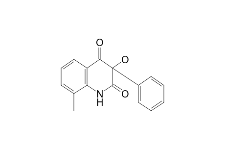 3-hydroxy-8-methyl-3-phenyl-2,4(1H,3H)-quinolinedione