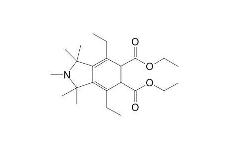 Diethyl 4,7-diethyl-1,1,2,3,3-pentamethyl-2,3,5.alpha.,6.beta.-tetrahydro-1H-isoindole-5,6-dicarboxylate