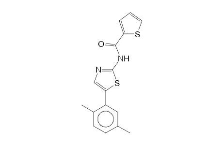 N-[5-(2,5-Xylyl)-2-thiazolyl]-2-thiophenecarboxamide