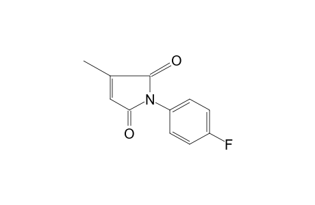 N-(p-fluorophenyl)-2-methylmaleimide