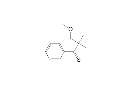 3-Methoxy-2,2-dimethyl-1-phenyl-1-propanethione