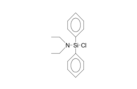 Diethylamino-diphenyl-chloro-silane