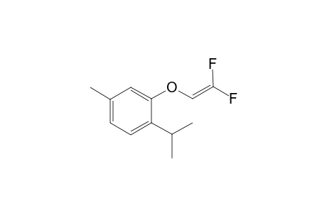 2-((2,2-difluorovinyl)oxy)-1-isopropyl-4-methylbenzene