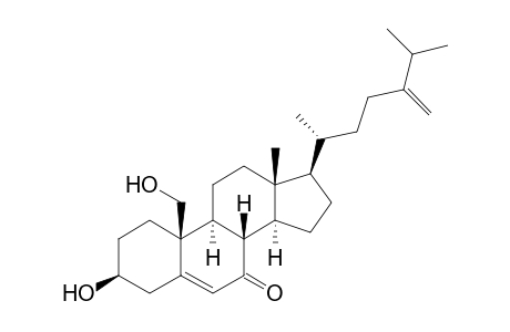 24-METHYLCHOLESTA-5,24(28)-DIENE-3-BETA,19-DIOL-7-ONE