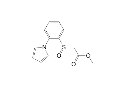 2-(2-pyrrol-1-ylphenyl)sulfinylacetic acid ethyl ester