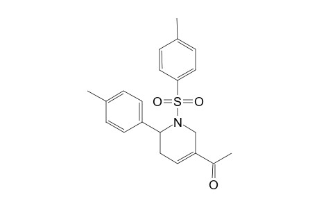 1-(6'-(p-Methylphenyl)-1'-tosyl-1',2',5',6'-tetrahydropyridin-3'-yl)-ethanone