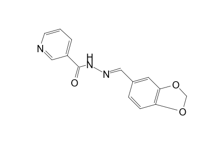 nicotinic acid, piperonylidenehydrazide