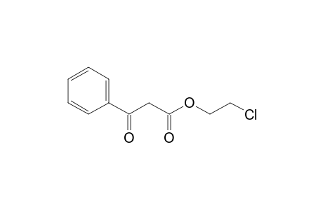 Benzenepropanoic acid, .beta.-oxo-, 2-chloroethyl ester