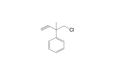 1-Butyne, 4-chloro-3-methyl-3-phenyl-