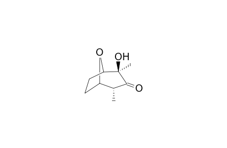 2,4-endo,cis-Dimethyl-2-exo-hydroxy-8-oxabicyclo[3.2.1]octan-3-one