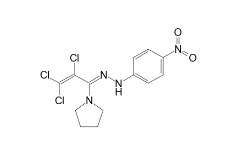 N-(1-Pyrrolidino-2,3,3-trichloroallylidene)-N'-(4-nitrophenyl)hydrazine