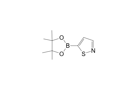 Isothiazole, 5-(4,4,5,5-tetramethyl-1,3,2-dioxaborolan-2-yl)-