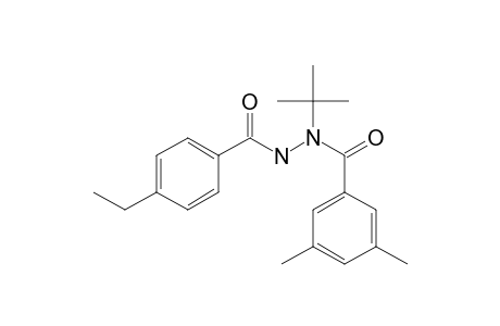 3,5-DIMETHYLBENZOIC-ACID-1-(1,1-DIMETHYLETHYL)-2-(4-ETHYLBENZOYL)-HYDRAZIDE;N-TERT.-BUTYL-N'-(4-ETHYLBENZOYL)-3,5-DIMETHYLBENZOHYDRAZIDE