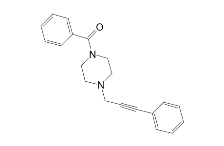 1-Benzoyl-4-(3-phenyl-2-propynyl)piperazine