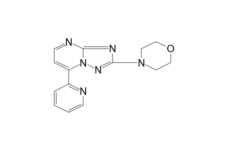 2-MORPHOLINO-7-(2-PYRIDYL)-s-TRIAZOLO[1,5-a]PYRIMIDINE