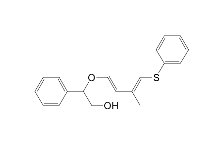 2-[(1E,3E)-3-methyl-4-(phenylthio)buta-1,3-dienoxy]-2-phenyl-ethanol