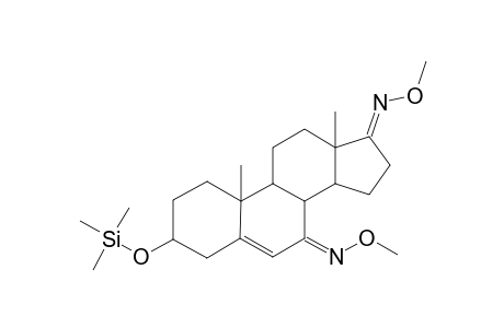 ANDROST-5-ENE-3.BETA.-OL-7,17-DIONE(7,17-DI-O-METHYLOXIME-3.BETA.-TRIMETHYLSILYL ETHER)