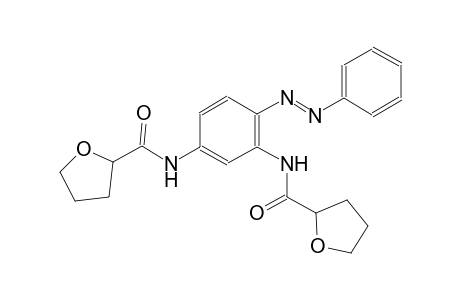 N-{4-[(E)-phenyldiazenyl]-3-[(tetrahydro-2-furanylcarbonyl)amino]phenyl}tetrahydro-2-furancarboxamide