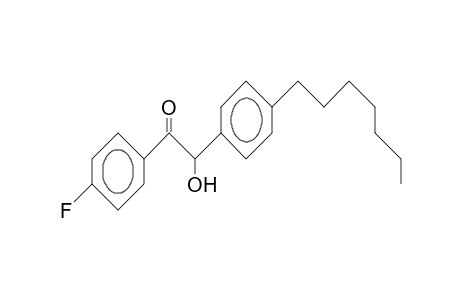 4-Heptyl-A-(4-fluoro-benzoyl)-benzylalcohol