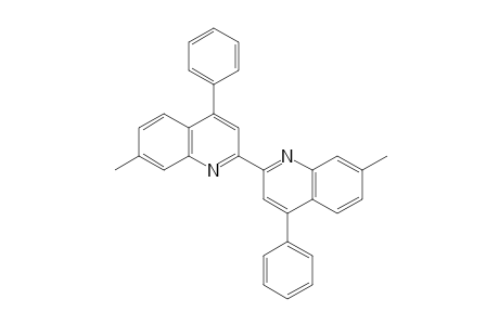 7,7'-Dimethyl-4,4'-diphenyl-2,2'-biquinoline