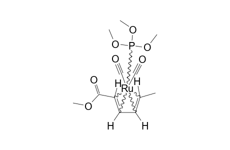 DICARBONYL-[2-5-ETA-(METHYL-(2E,4E)-HEXA-2,4-DIENOATE)]-(TRIMETHOXYPHOSPHINE)-RUTHENIUM
